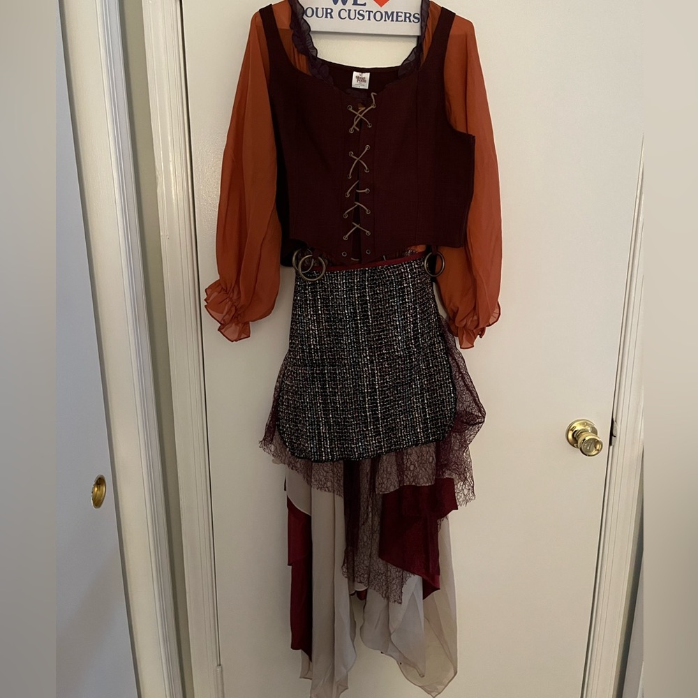 Mary Sanderson from Hocus Pocus witch costume. Disney brand